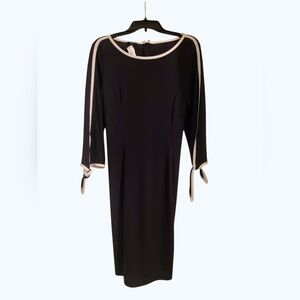 Talbots Black & Creme Dress